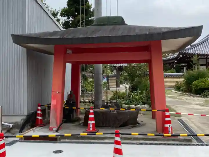 甚目寺の手水舎