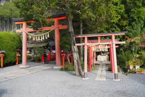 天河大辨財天社の鳥居