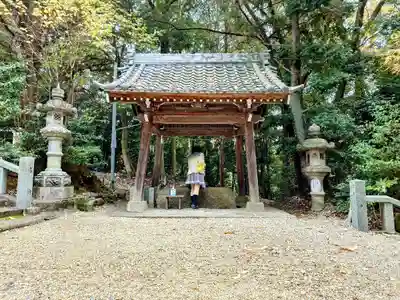 五社大明神社の手水舎