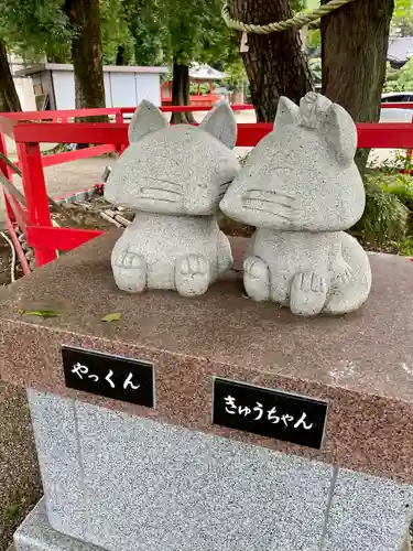箭弓稲荷神社の狛犬