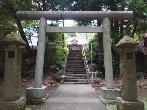 五霊神社の鳥居