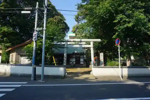 穴川神社の鳥居