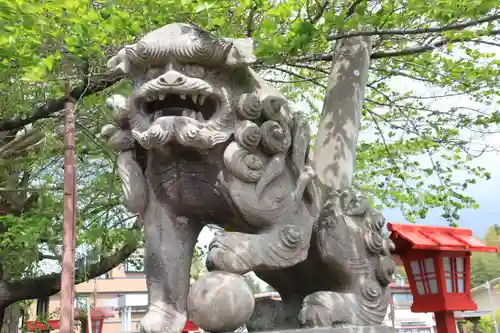 神炊館神社 ⁂奥州須賀川総鎮守⁂の狛犬