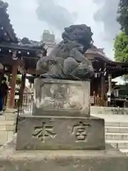 大鳥神社の狛犬