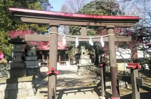 松が丘北野神社の鳥居