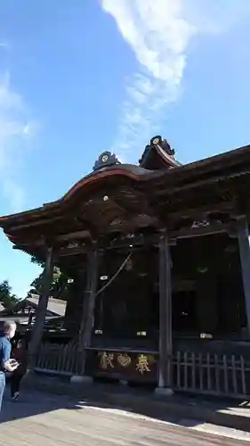 高良大社の本殿・本堂