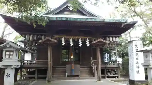 大井神社の本殿・本堂