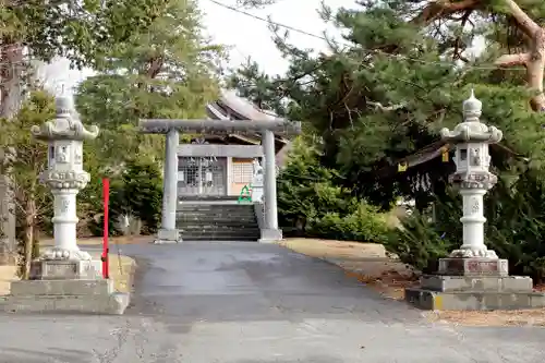 早来神社の鳥居