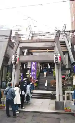 烏森神社の鳥居