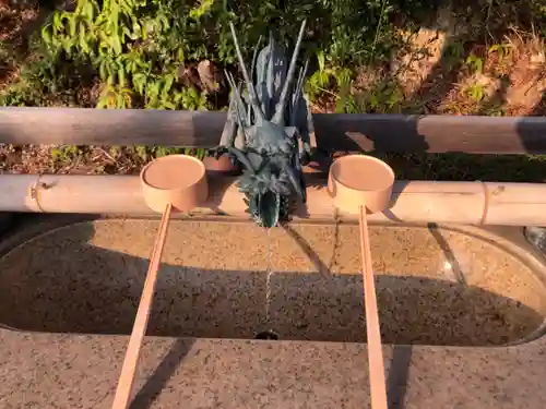 神吉八幡神社の手水舎