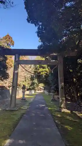 布智神社（本甲）の鳥居