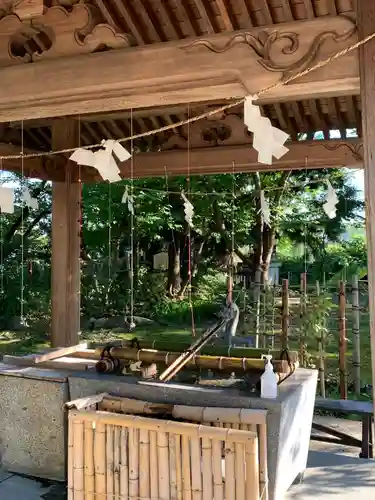 花巻神社の手水舎