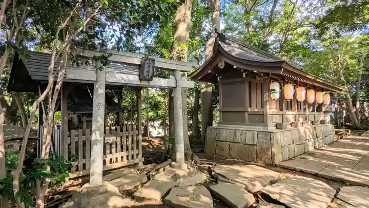 検見川神社の末社・摂社