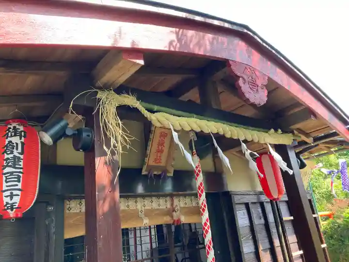 横浜御嶽神社の本殿・本堂