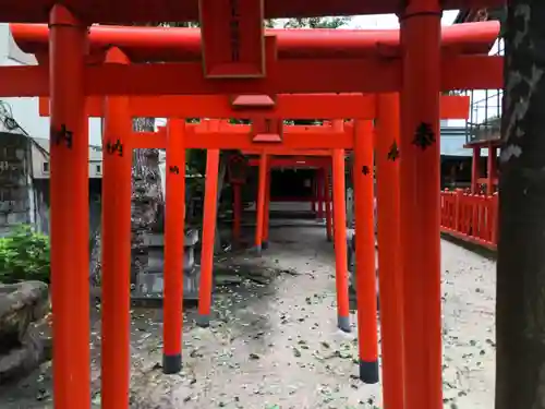 水鏡天満宮の鳥居