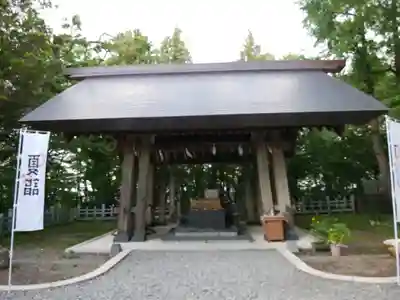 上川神社の手水舎