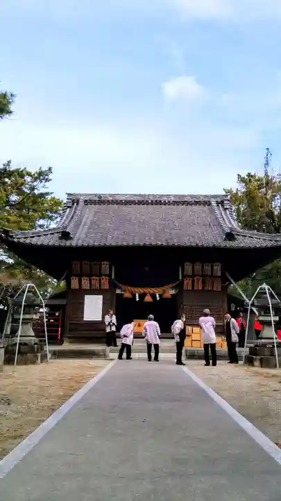 八柱神社の本殿・本堂