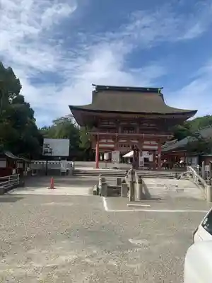 津島神社の山門・神門
