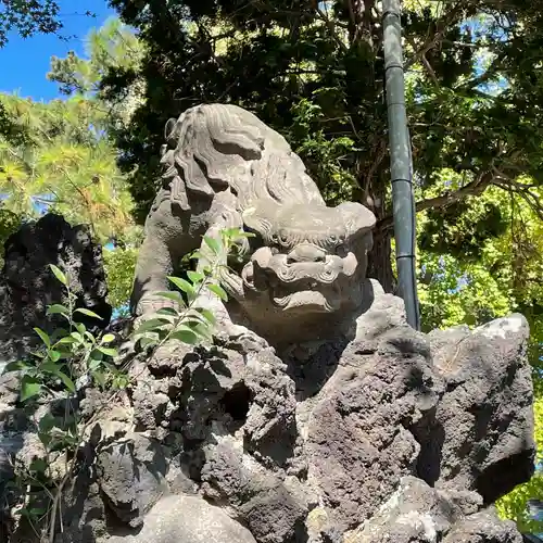 山野浅間神社の狛犬