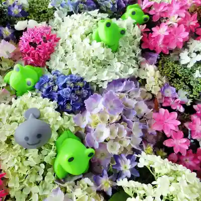 立志神社の手水舎