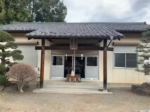 鈴宮諏訪神社の本殿