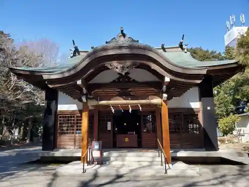 対面石八幡神社の本殿