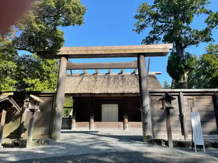伊勢神宮外宮(豊受大神宮)の鳥居