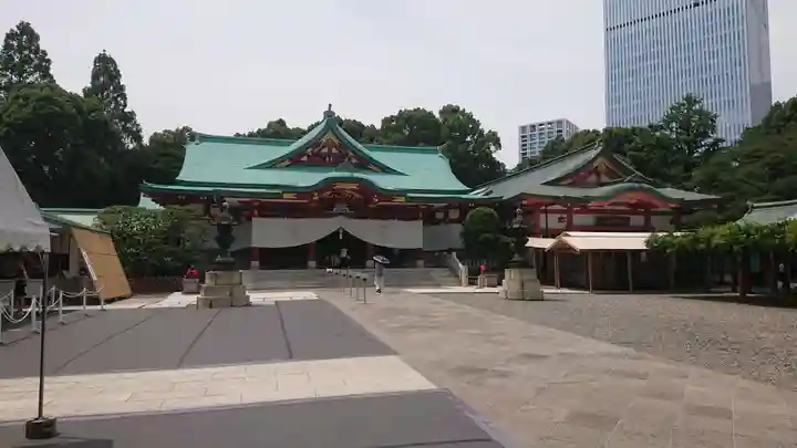 日枝神社の本殿・本堂