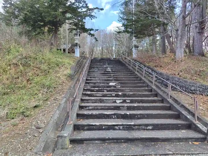 愛別神社の景色