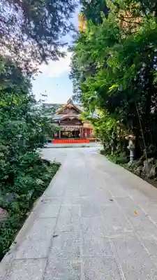 道野辺八幡宮の本殿・本堂