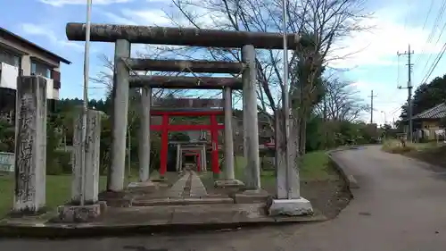 車坂稲荷神社の鳥居