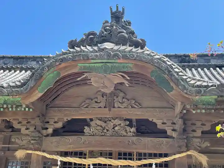 早吸日女神社の芸術