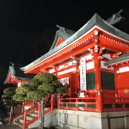 足利織姫神社の本殿