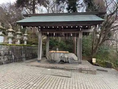 神祇大社の手水舎