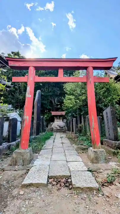 金蔵寺の鳥居