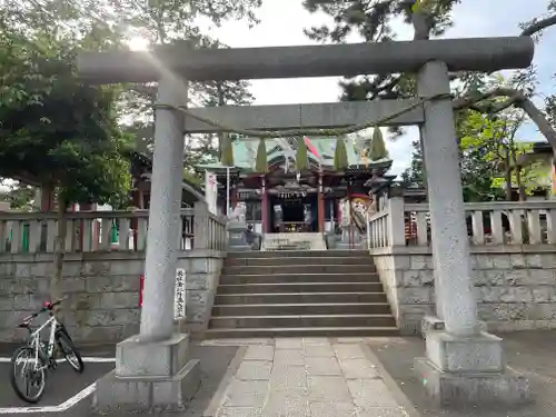 瀬田玉川神社の鳥居