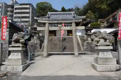 尾長天満宮の鳥居
