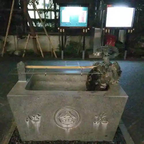 虎ノ門金刀比羅宮の手水舎