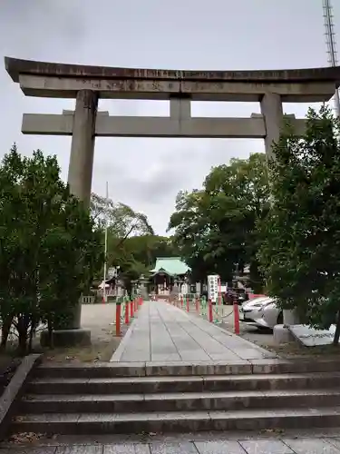 城山八幡宮の鳥居