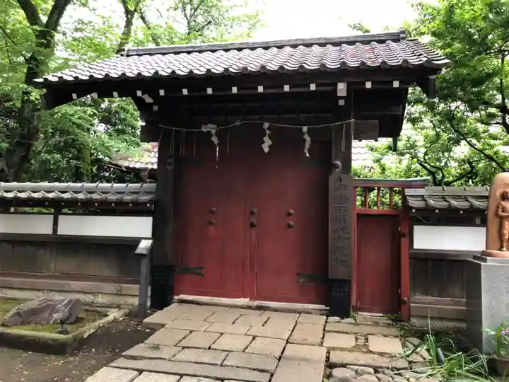 観音寺(世田谷山観音寺)の山門・神門