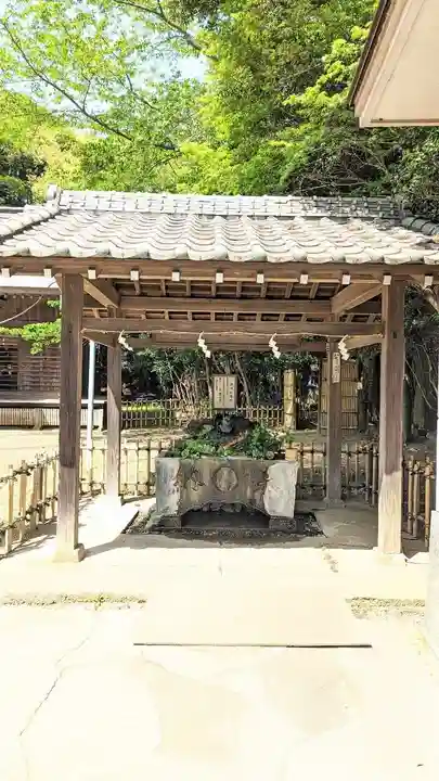 畑子安神社の手水舎