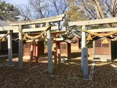 神明社の鳥居