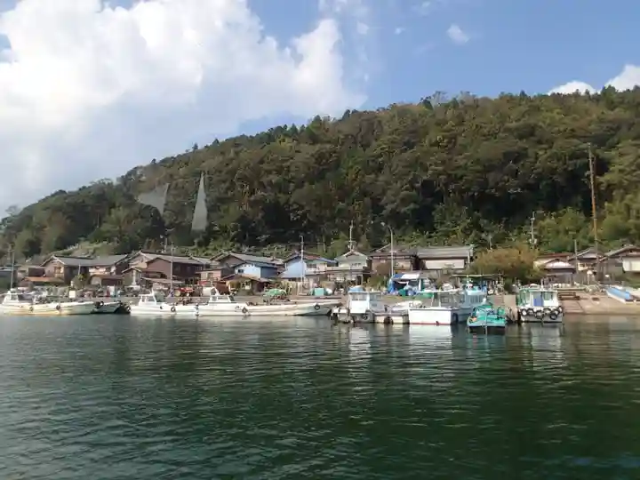 奥津嶋神社の周辺