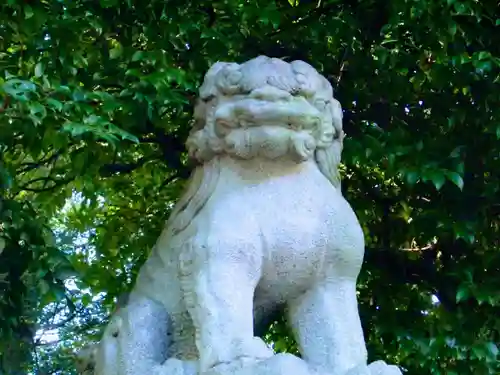 諏訪神社の狛犬