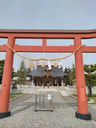 美瑛神社の鳥居