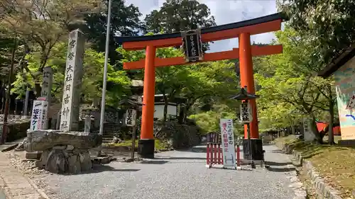 日吉大社の鳥居