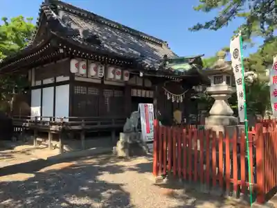 手筒花火発祥の地 吉田神社の本殿・本堂