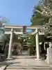 鎮守氷川神社の山門・神門