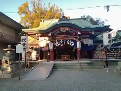 開口神社の本殿・本堂