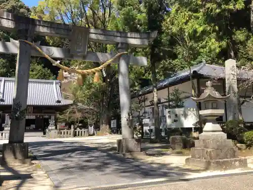 八幡神社松平東照宮の鳥居